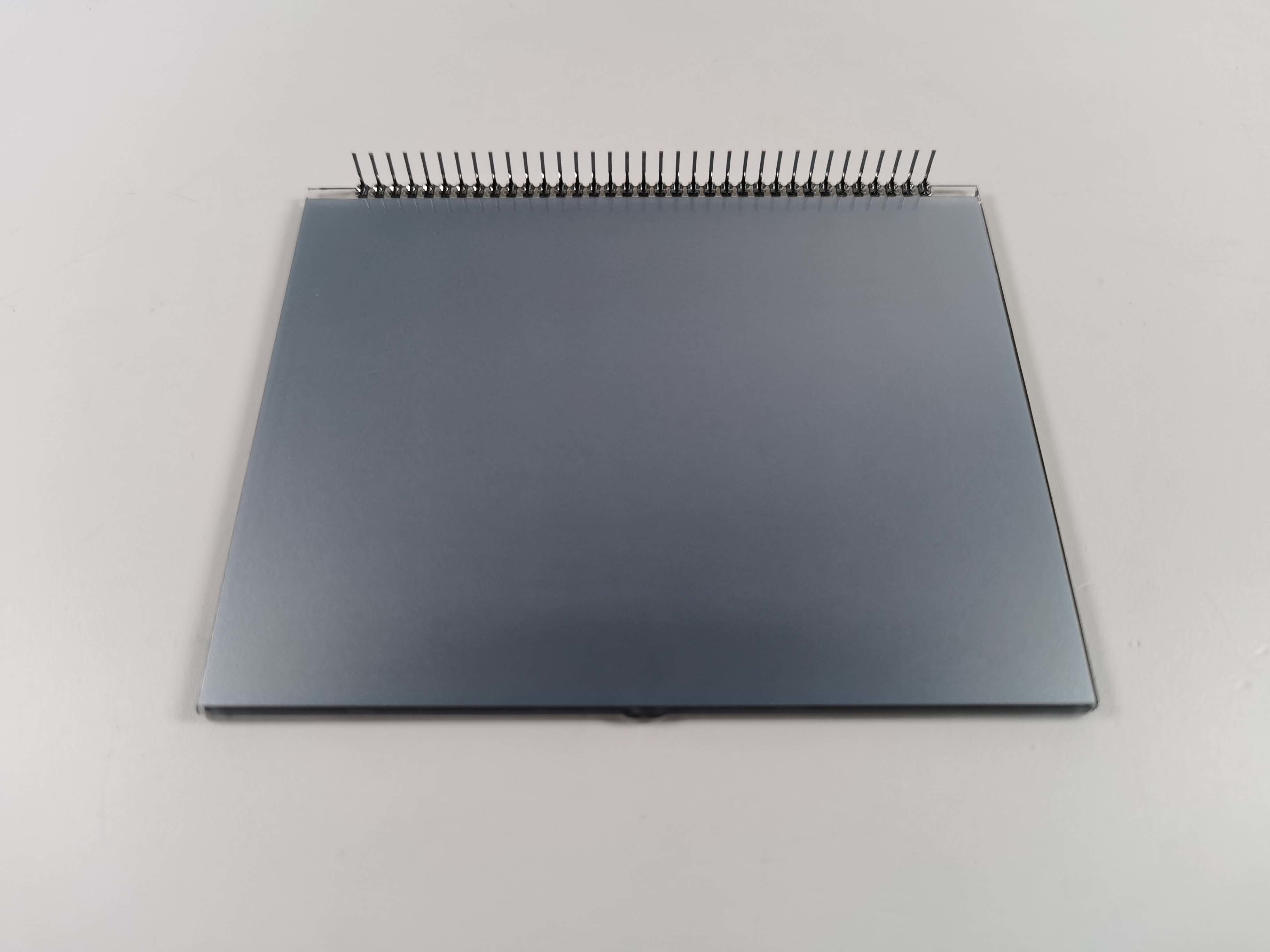 OEM FSTN LCD Display Positive Mode Monochrome Graphic 12 O'clock Viewing Angle For Thermostat