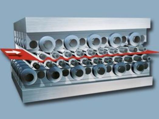 3mm 4mm Plate Leveler Machine , Metal Sheet Straightening Machine 380V For