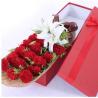 Buy cheap Flower Cardboard Gift Packaging Box Red Color Shock Resistant from wholesalers
