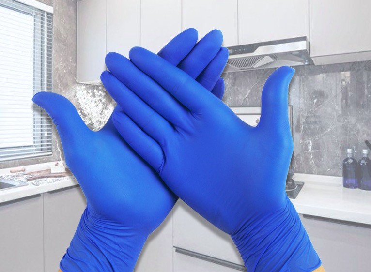 3.5g 4.0g 4.5g 5.0g Blue Bulks Nitrile Glove