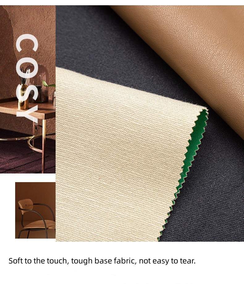 Customized Protein Garment PU Leather Washable Clothing 0.7mm Thickness