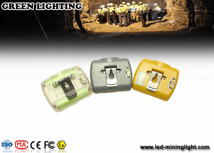 Light Weight PC Meterial Kl2.6lm Led Mining Headlamp 6000lux With Oled Screen