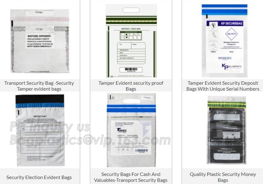 STEB Airport Shop Biodegradable Mailing Bags ICAO Duty Free Security Packaging