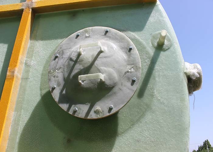 Green High Strength FRP Pipe Flanges ODM GRP Fiberglass For Plumbing