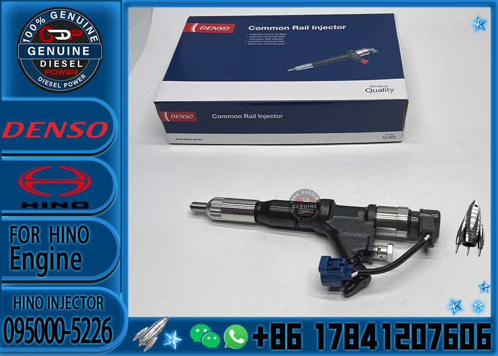diesel fuel injector 095000-5220 095000-5224 095000-5223 095000-5225 095000-5226 23670-E0341 for HINO E13C EH700