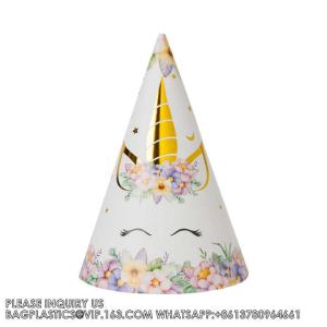 Hot Stamping Unicorn Themed Children'S Birthday Suit Party Supplies Creative