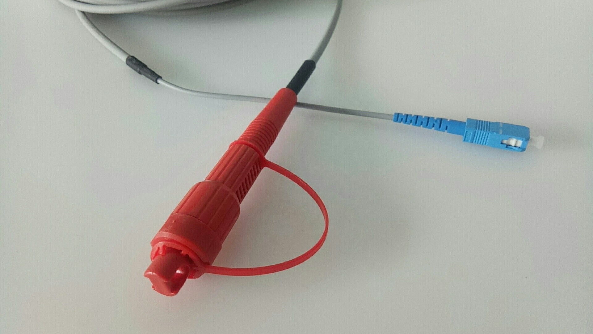 FTTH Outdoor Huawei Mini Round Drop Cable Patch Cord 5.0mm SC / APC