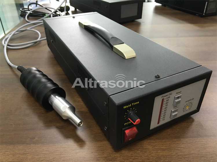40Khz High Frequency Plastic Welding Machine , Portable Ultrasonic Spot Welder