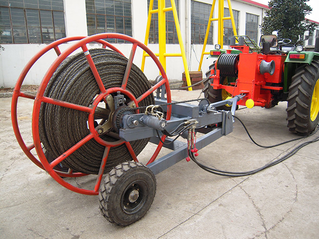 Conductor Stringing Equipment Tractor Puller TYZ800 Groove Number 8