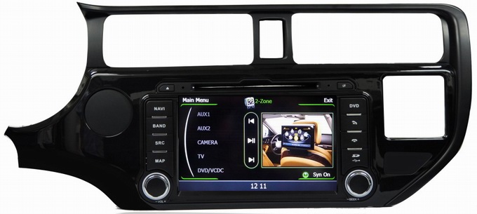 Ouchuangbo Car DVD Radio Head Unit Sat Nav for Kia K3 /Rio 2012 iPod 3GWifi Hot TV S100 System OCB-204