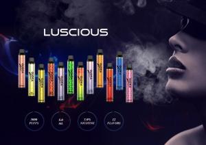 China Customized Yuoto Luscious 3000 Puffs Shenzhen Disposable Electronic Cigarette 8ml E Liquid Capacity on sale