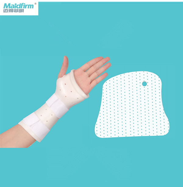 OEM 3.2mm Thick Thermoplastic Splint Material Thermoplastic Wrist Splint