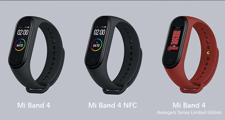 Xiaomi Mi Band 4 Smart Wristband Fitness Bracelet AMOLED Color Touch Screen Music AI Heart Rate Mi M4 Band Smart Band M4