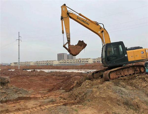 used hyundai 215-7 chain excavator in korea/ original hyundai 215-7 excavator