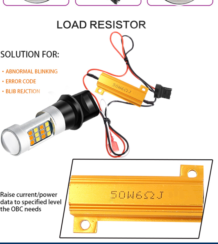 42SMD LED Bulbs T20 1157Turn Signal Led Lights For Car Brake Light With Strobe Function