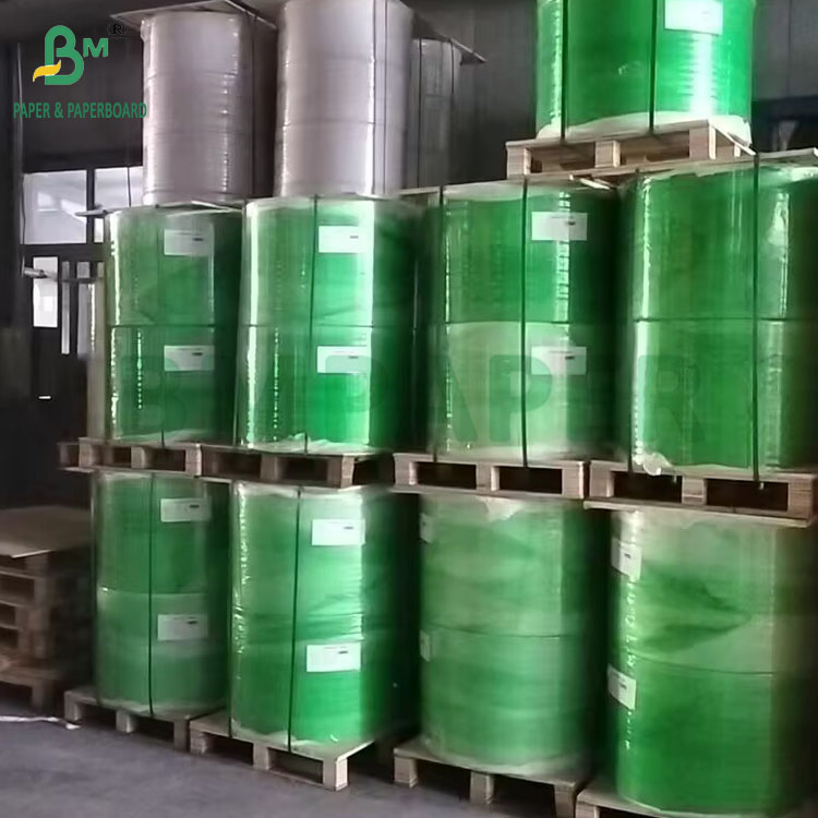 Offset Printing 52gsm 55gsm 58gsm 60gsm Blue Image NCR Copier Paper In Reel