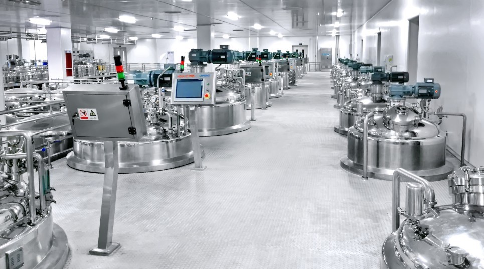 10000L Vacuum Liquid Detergent Mixing Tank With Homogenizer Option