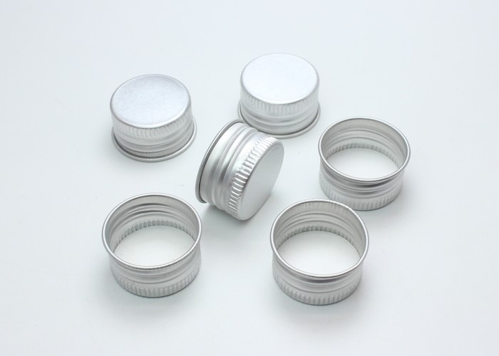 Round Shaped Aluminium Screw Caps 18mm 24mm 28mm With Multiple Color