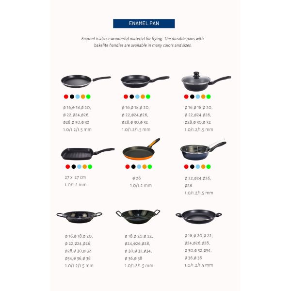 Handmade Granite Cookware Set Comprising Non Stick Frying Pan Carbon Steel Enamel Cooking Pot Sets Featuring Custom Logo