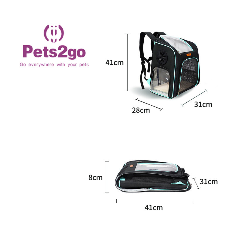 Airline Approved 41X28X31cm 1.7kg Pet Carrier Bag