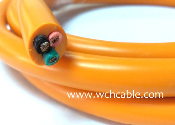 High Quality Orange Thermoplastic Polyurethane TPU Coated Multicore Control Cable