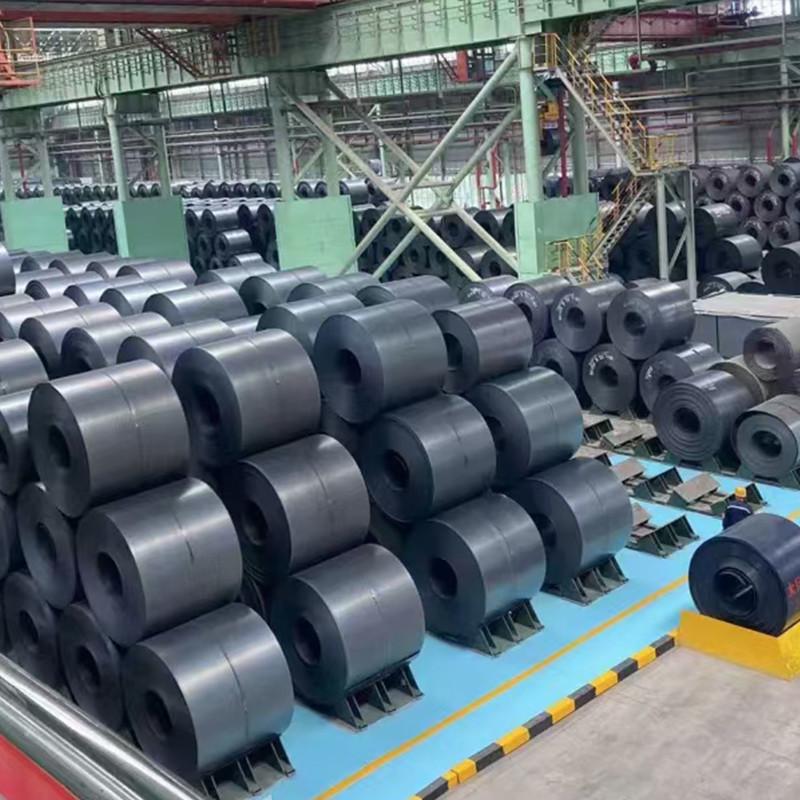 Manufacturer SS400 Q235 Q345 MS Iron Black Metal Hot Rolled Carbon Steel Coil
