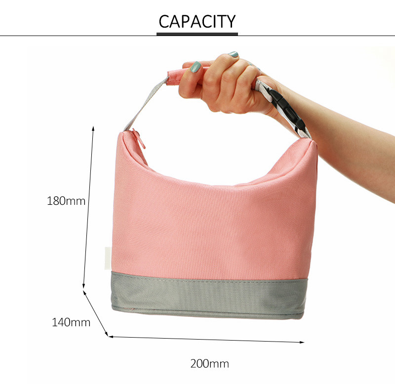 Children Oxford L20*D14*H18CM Insulated Lunch Cooler Bags