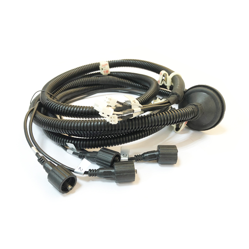 IATF16949 Universal Car Wiring Harness PVC PUR TPE PTFE Tin Plated Silver Plated