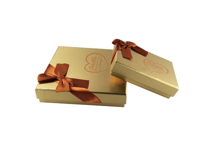 Luxury Chocolate Presentation Boxes / Empty Christmas Chocolate Boxes