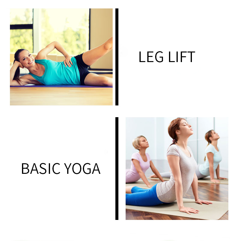 3.5mm Thickness Workout Yoga Mat 173cm*61cm NBR Machine Washable Exercise Mat