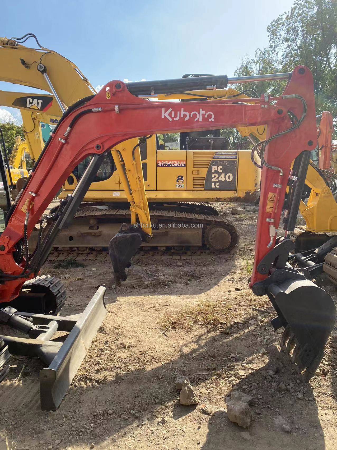 mini crawler excavator Kubota u35/high working condition. second hand Kubota u35 on sale