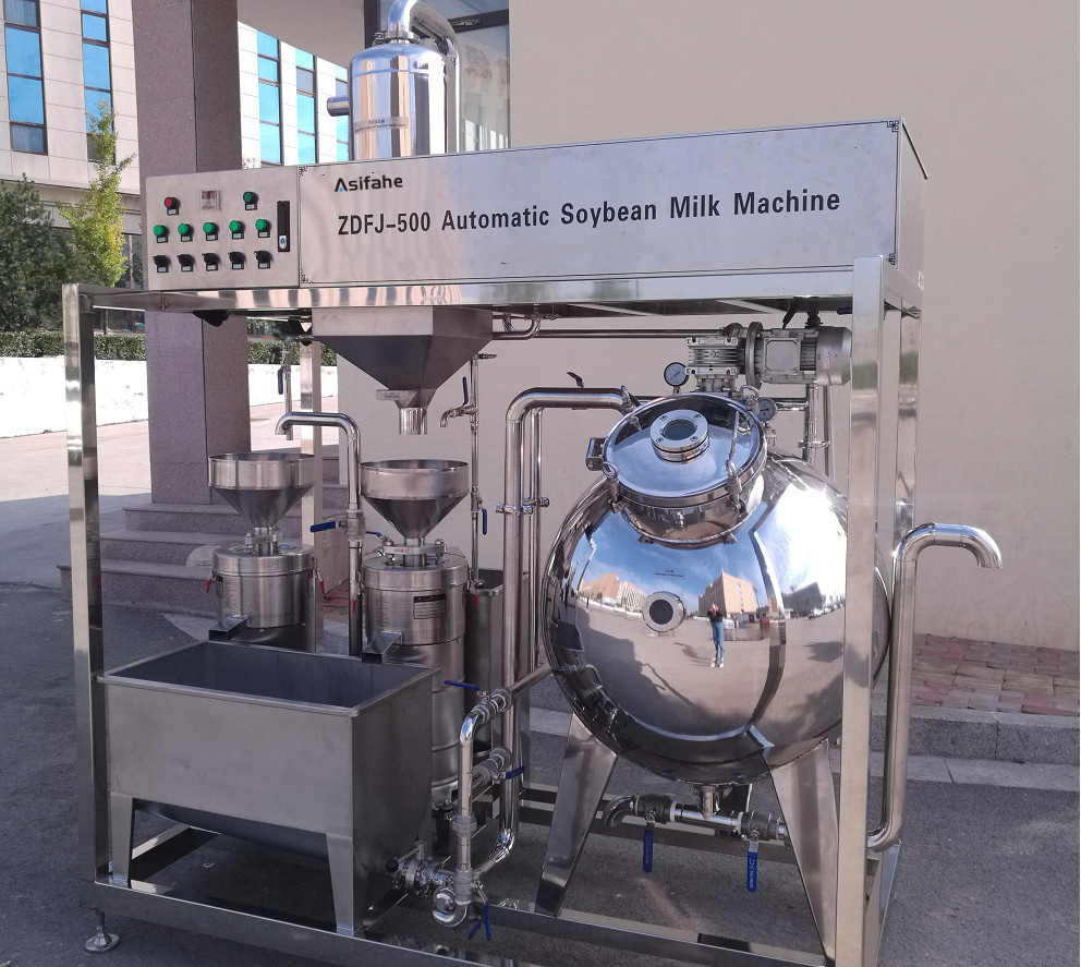 500kg soymilk machine Complete milk processing unit Complete soy milk production plant