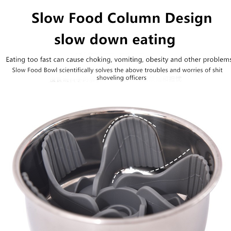 Food Tray Anti-Choking Dog Bowl Pet Bowl Cat And Dog Food Bowl
