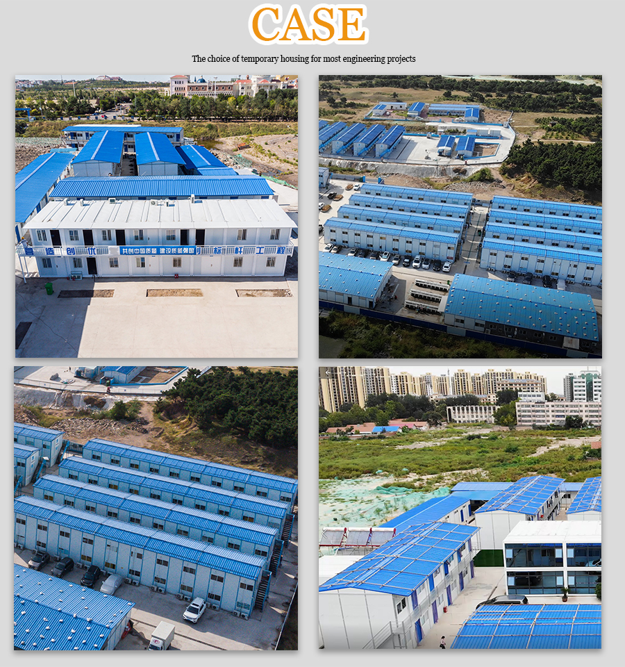 Customizable Options Steel Prefab Tiny Home Kit for Store Hotel Engineering Hospital