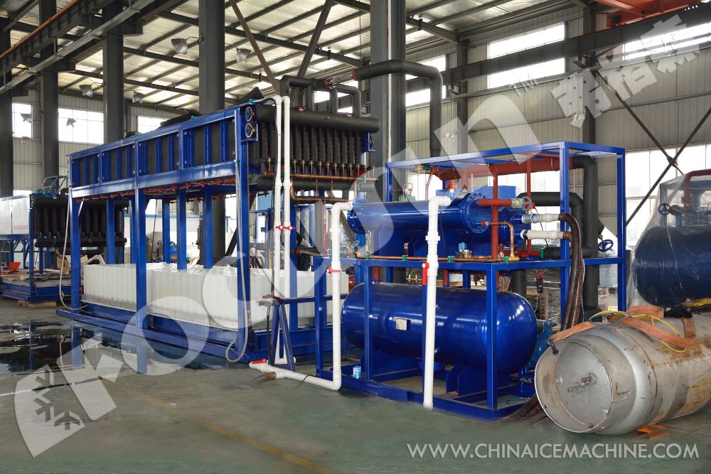 Fast Cooling Direct System Block Ice Machine 10 Ton Daily Capacity with Bitzer Compressor