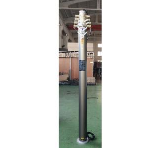 Buy cheap 9m Lockable Security Pneumatic Telescopic Masts-CCTV Telescopic Mast product