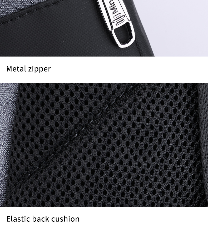 Wholesale OEM custom logo men waterproof light Korean style crossbody trend mens chest bag sling bag