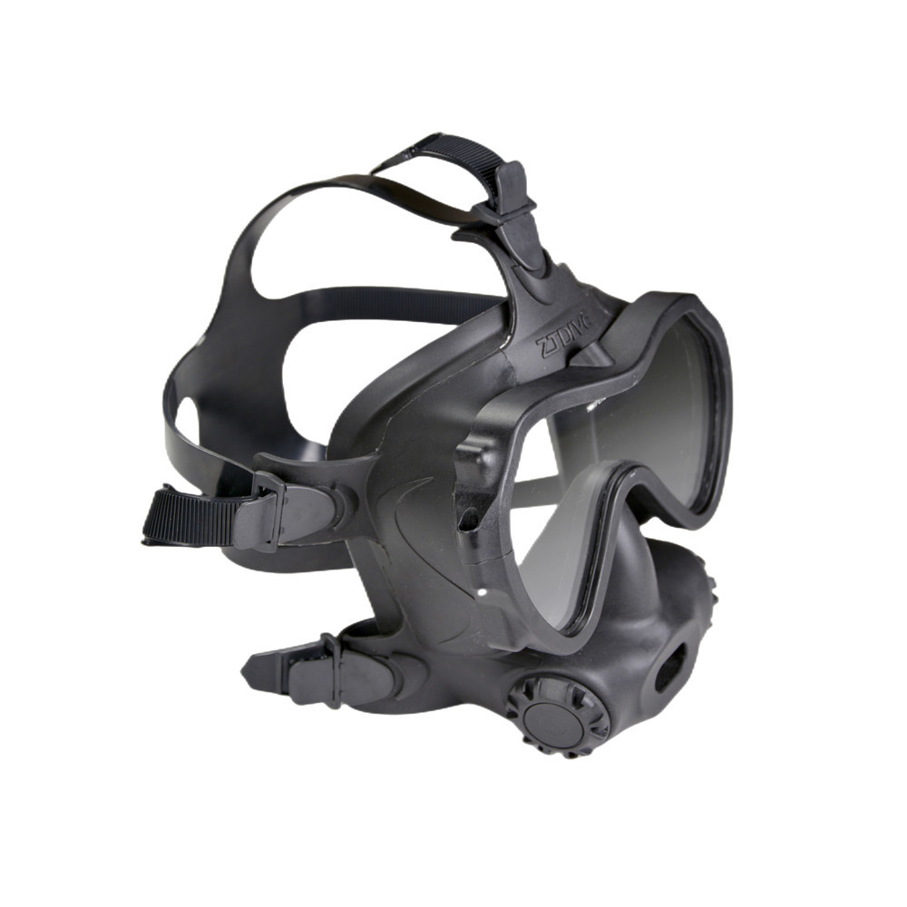 Portable Rubber Full Face Diving Mask Anti Scratch Ultralight