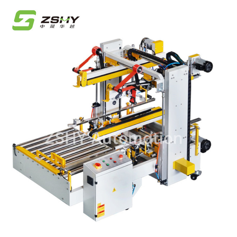 Air source 6KG/cm2 Fully Automatic Carton Box Sealing And Packing Machine