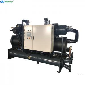 Buy cheap Plastic Industry 200 Tons Industrial Dual Compressor Water Cooled Screw Chiller for Injection Machine product