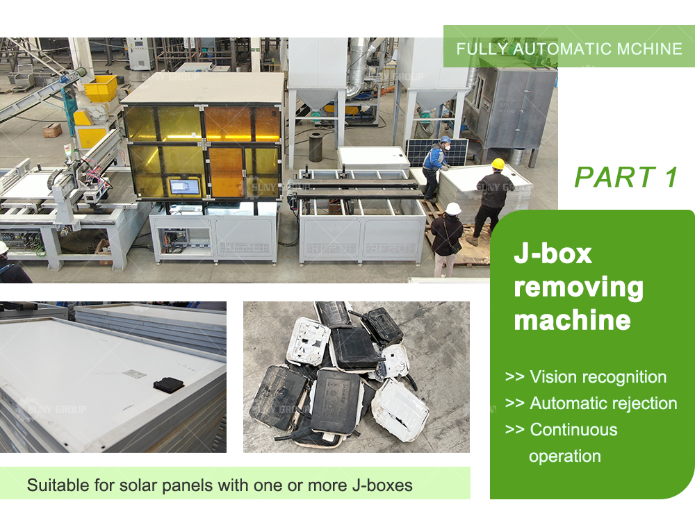Green Energy Solar Panel Recycling Plant For Photovoltaic Panels