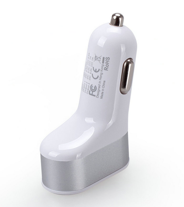 5V 5.1A 3 port USB Car Charger ,3usb car charger,3usb travel charger for iphone 6 for ipad for Samsung with CE/FCC/RoHS