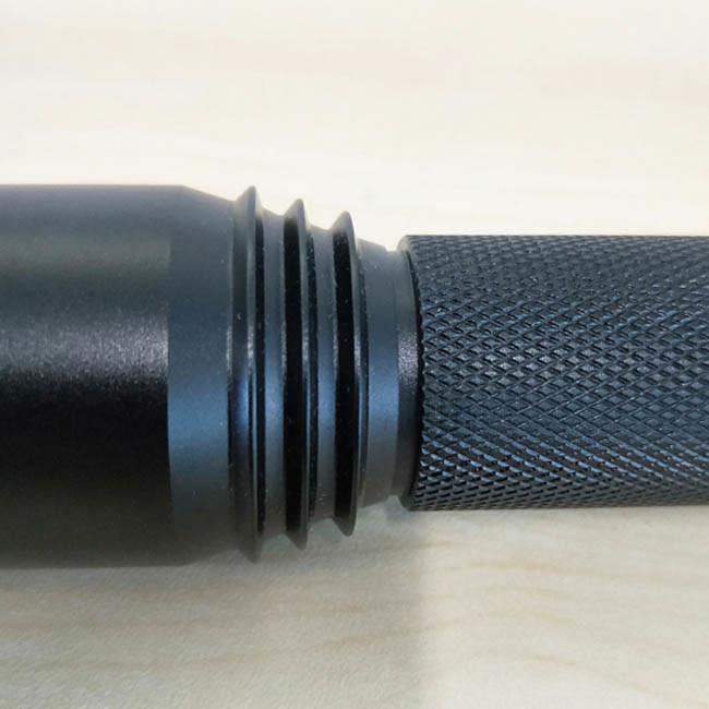 Black Ex Proof Flashlight 300Lm / Long Range Flashlight Φ32×135 Mm Size