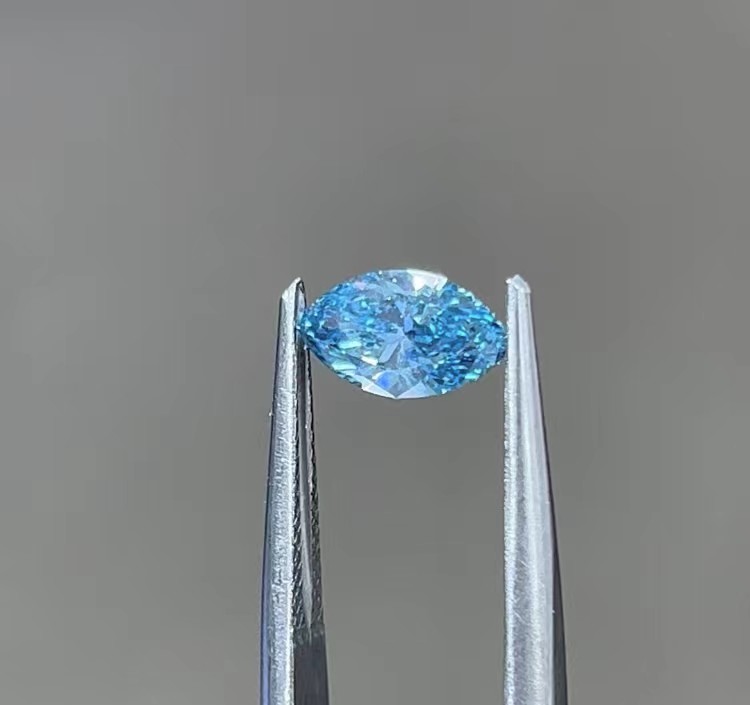 High Clarity VS2 Fancy Color Diamond Marquise Decorative Jewelry