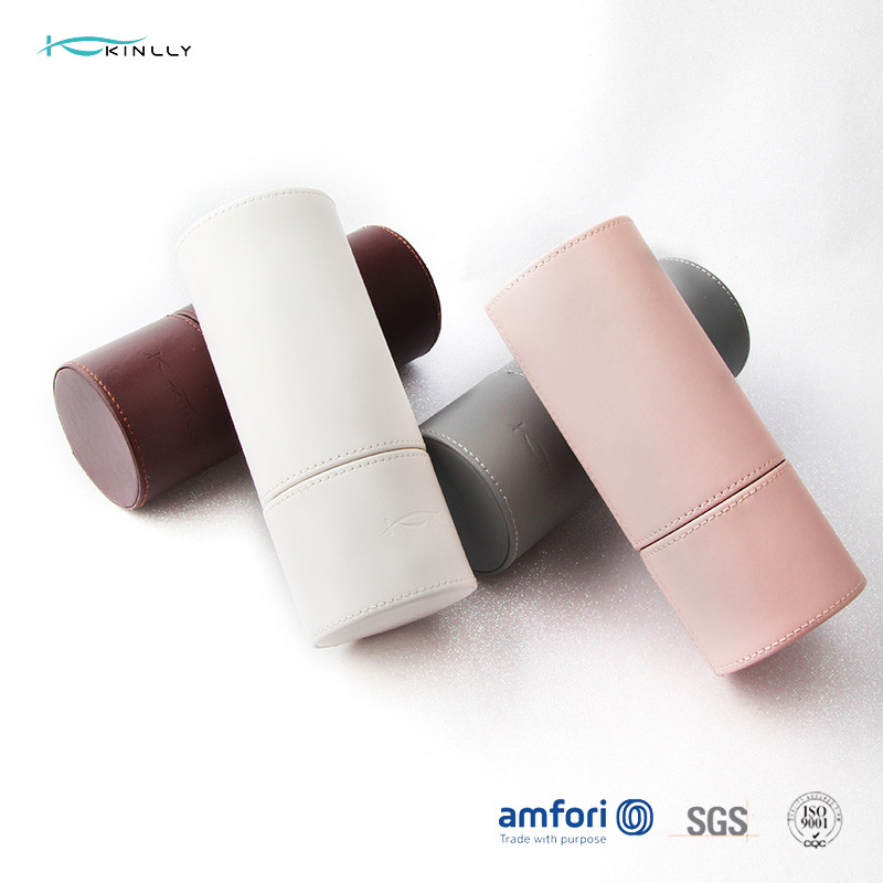 ISO9001 Custom Color OEM Tube Makeup Brush Bag