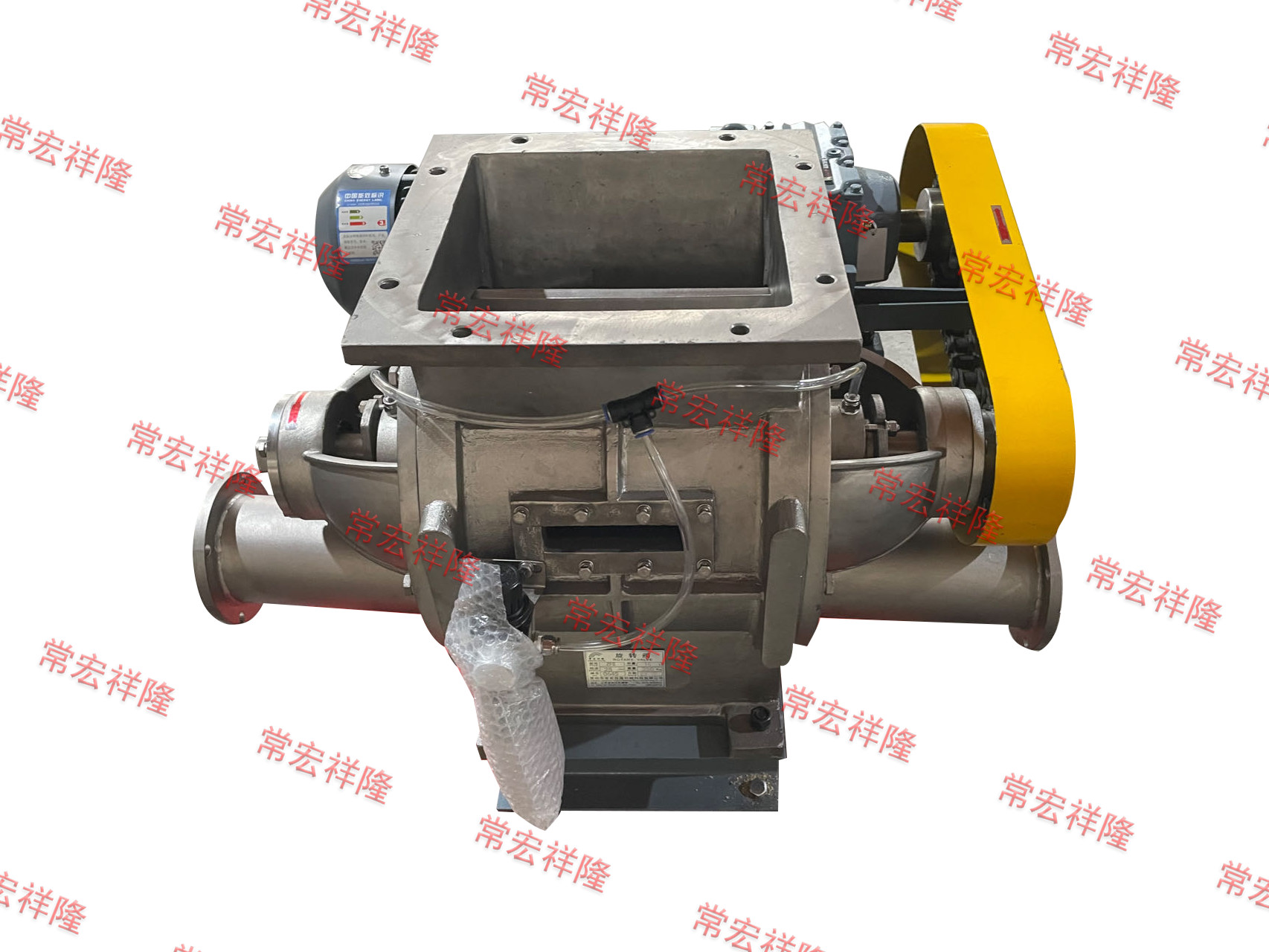 220V 380V 440V Rotary Feeder Valve Electric Power Stainless Steel