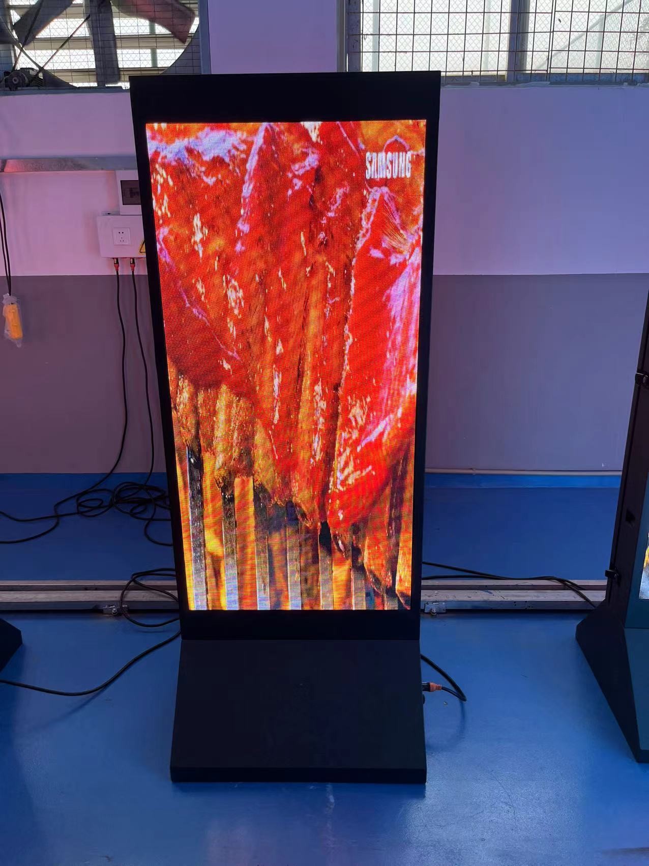 Interactive Touch System For Customer Self Inspection With Outdoor Business Display