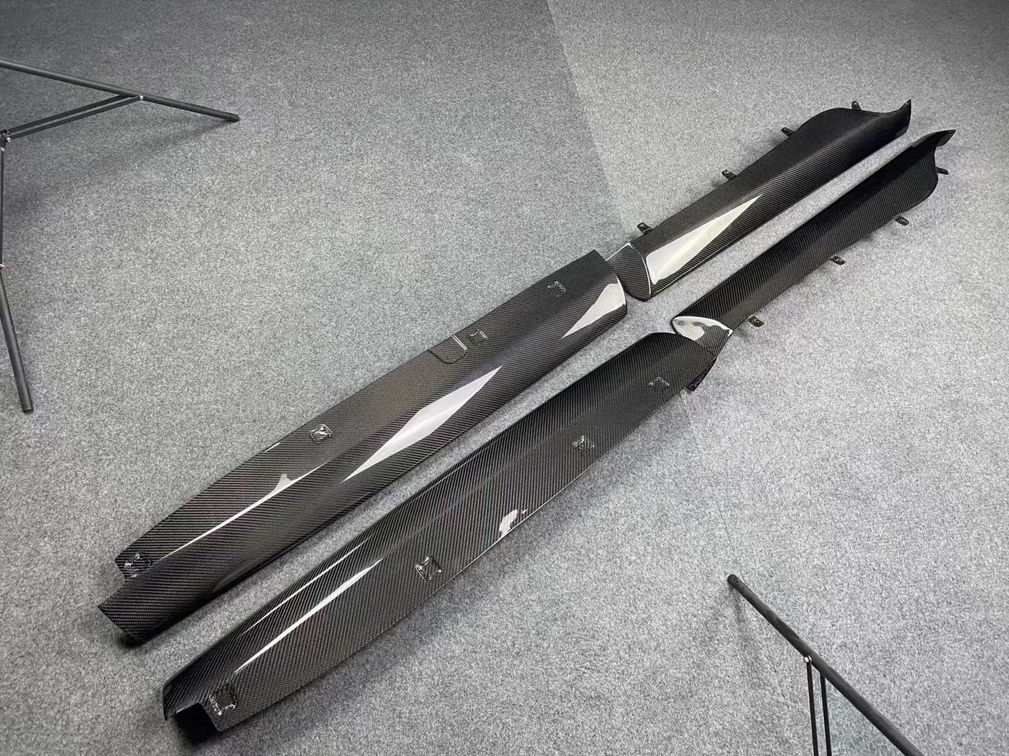For McLaren 540C 570S Body Kit 540C 570S Upgraded GT4 Style Front Bumper Spoiler Side Skirt 540C 570S Body Kit