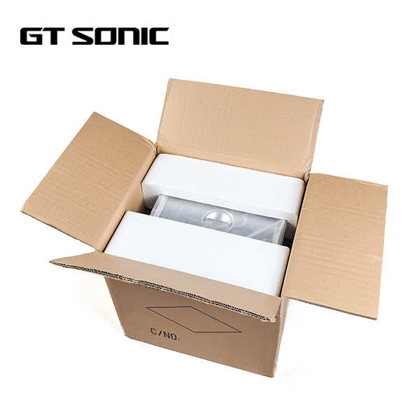 Heated Digital Ultrasonic Jewelry Cleaner Square Shape Powerful Transducer