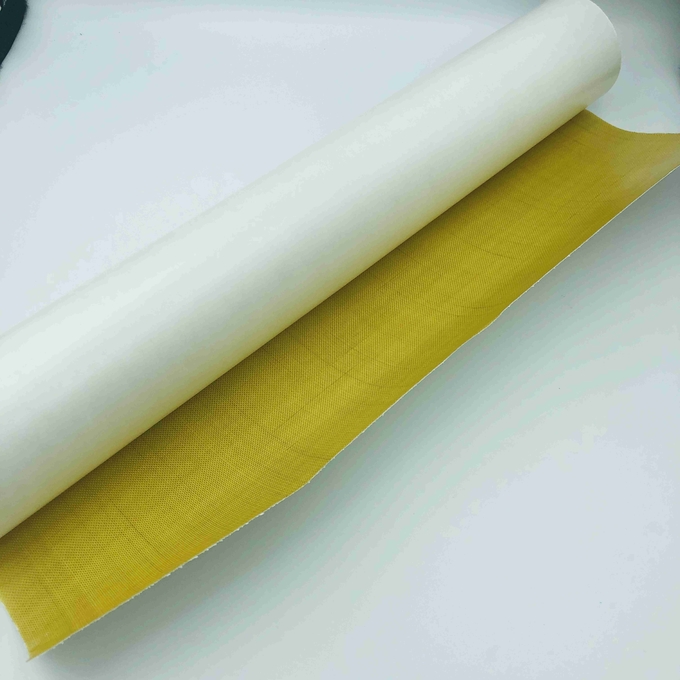 Agglutination Yellow Double Sided Mounting Tape Hot Melt Or Rubber Adhesive